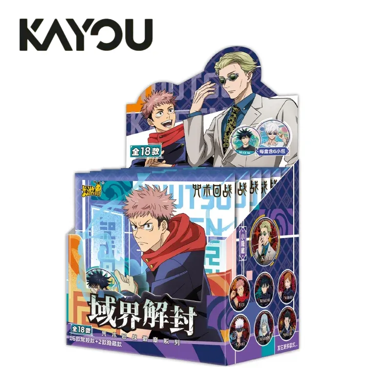 Official Merchandise Anime - Caixa Surpresa de Emblemas Kayou Jujutsu
