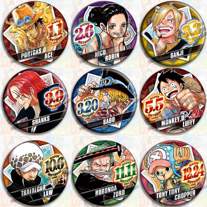 Official Merchandise Anime - Conjunto de crachá de anime de