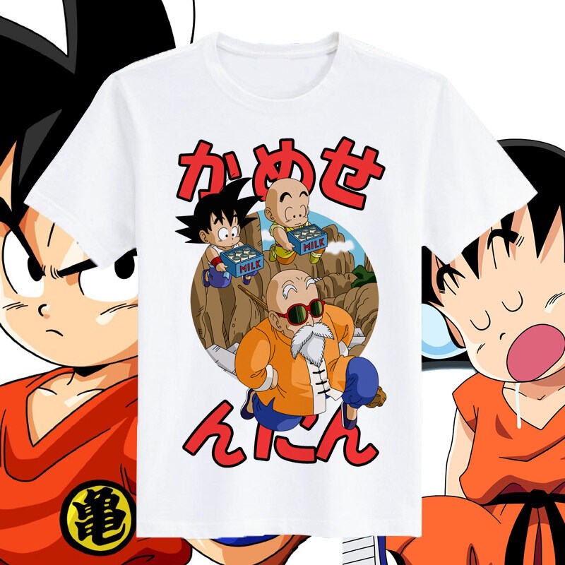 Anime Merchandise T-Shirts - Nova Coleção Verão 2026: Camiseta Dragon