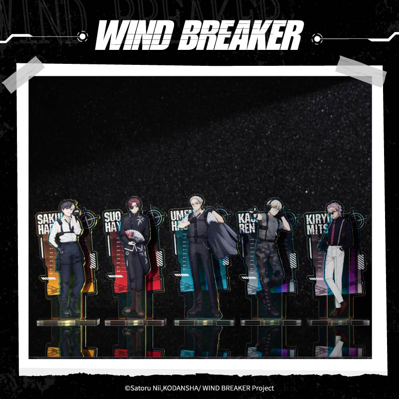 Windbreaker Anime Merchandise - Aniplex Em Estoque Wind Breaker Acrylic
