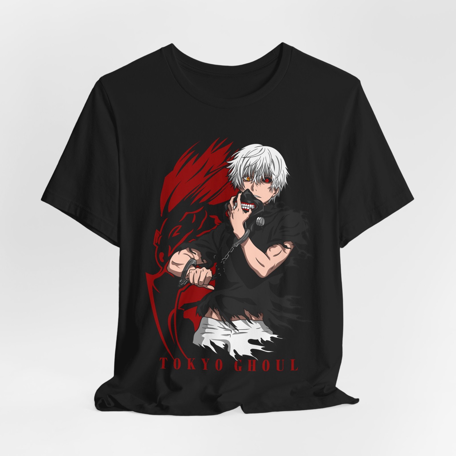 Anime Merchandise T-Shirts - Camiseta de Anime Tokyo Ghoul, Camiseta