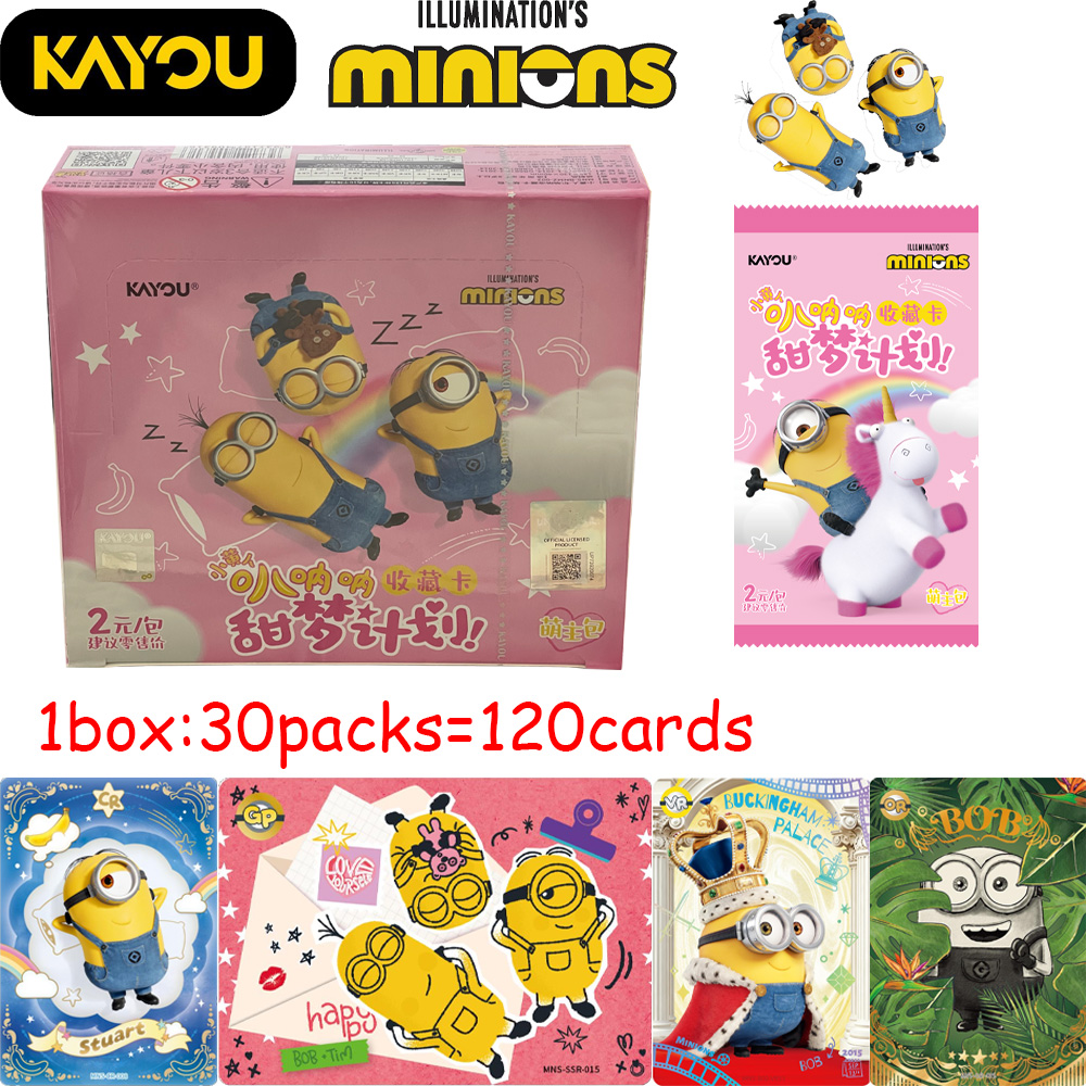 Official Merchandise Anime - Novas Cartas Colecionáveis KAYOU Minions Vol.2
