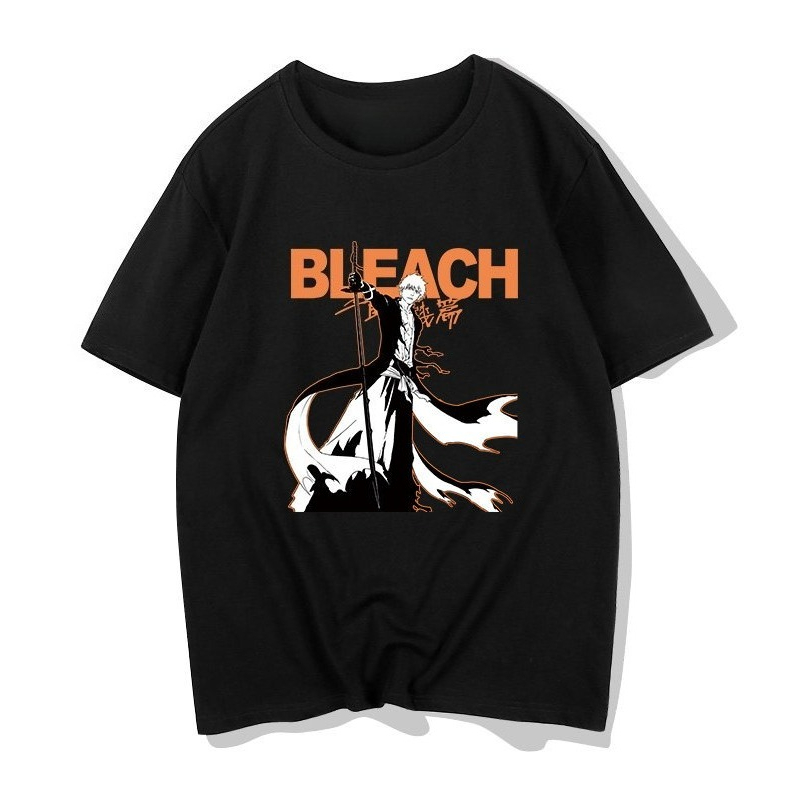 Camiseta BLEACH Kurosaki Ichig - Anime Merchandise T-Shirts avaliação e preço