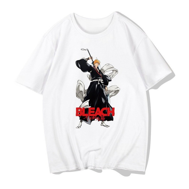 Camiseta BLEACH Kurosaki Ichig - Anime Merchandise T-Shirts avaliação e preço