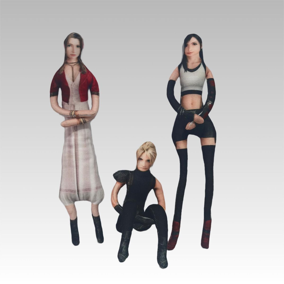 Anime Cloud Strife Tifa Lockha - Anime Character Merchandise avaliação e preço