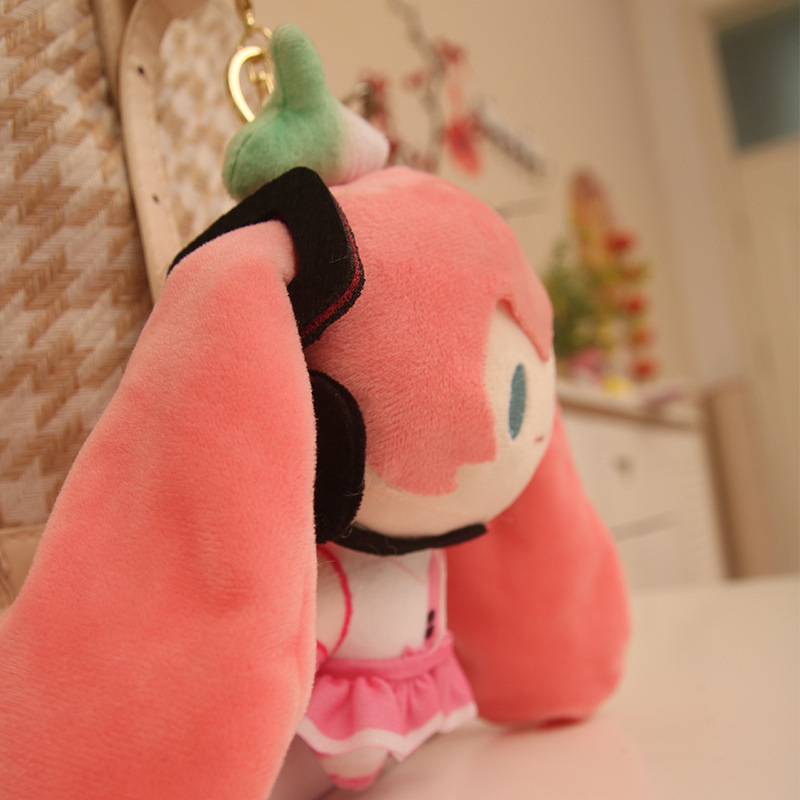 Chaveiro de Pelúcia Anime Miku - Anime Merchandise Keychains avaliação e preço