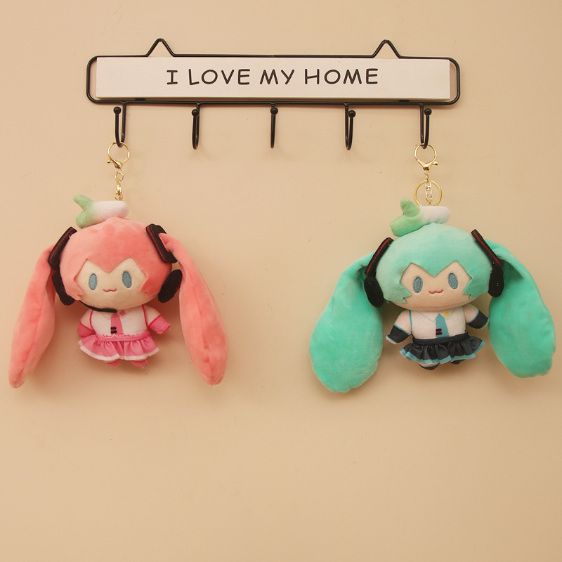 Chaveiro de Pelúcia Anime Miku - Anime Merchandise Keychains avaliação e preço