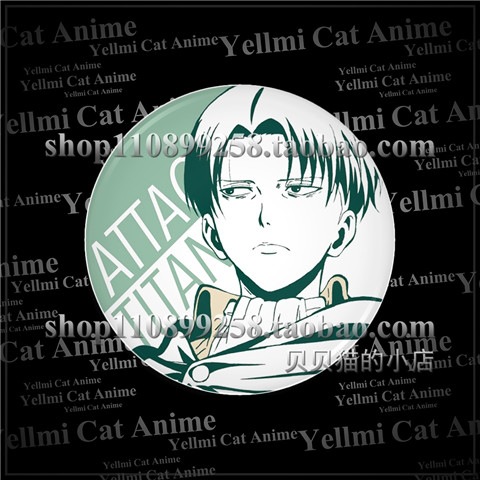 Pingente de Crachá Attack on T - Anime Merchandise Keychains avaliação e preço