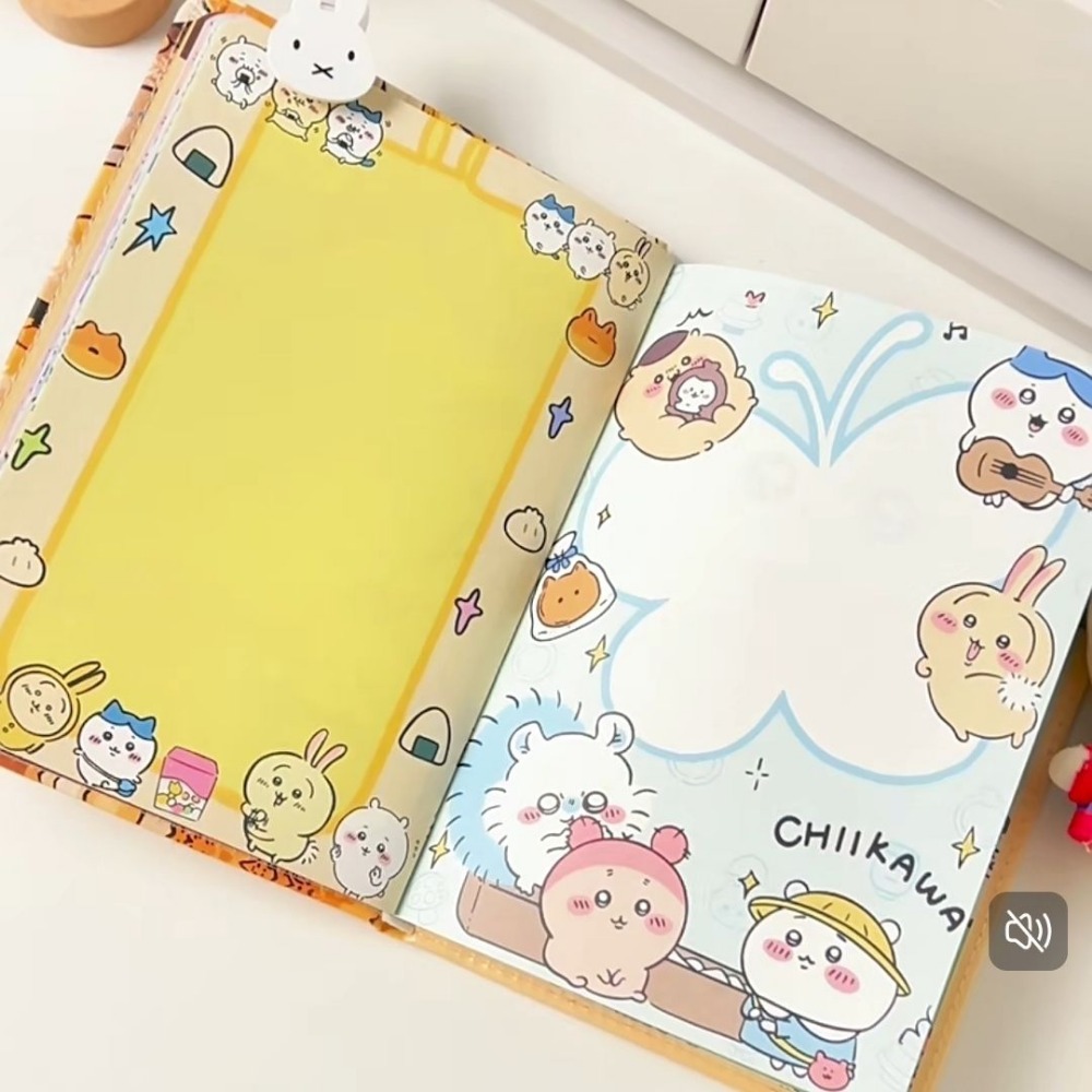 Novo Caderno Chiikawa com Pági - Art Book Illustration avaliação e preço