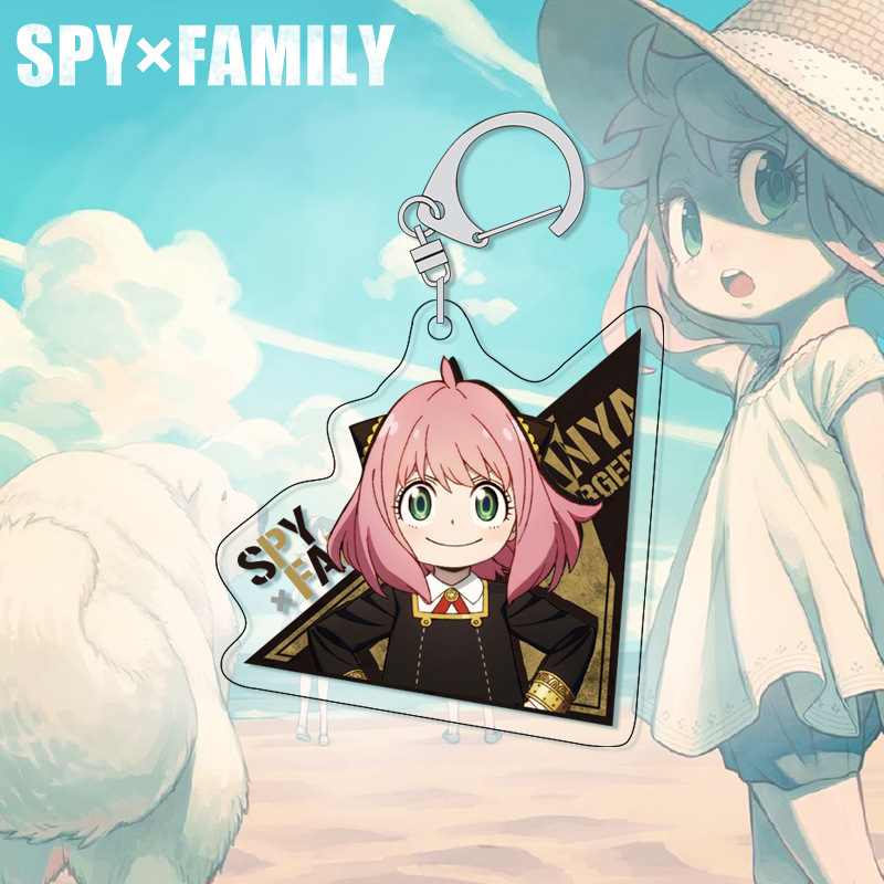 Chaveiro SPY×FAMILY Anya, Ping - Anime Merchandise Keychains avaliação e preço