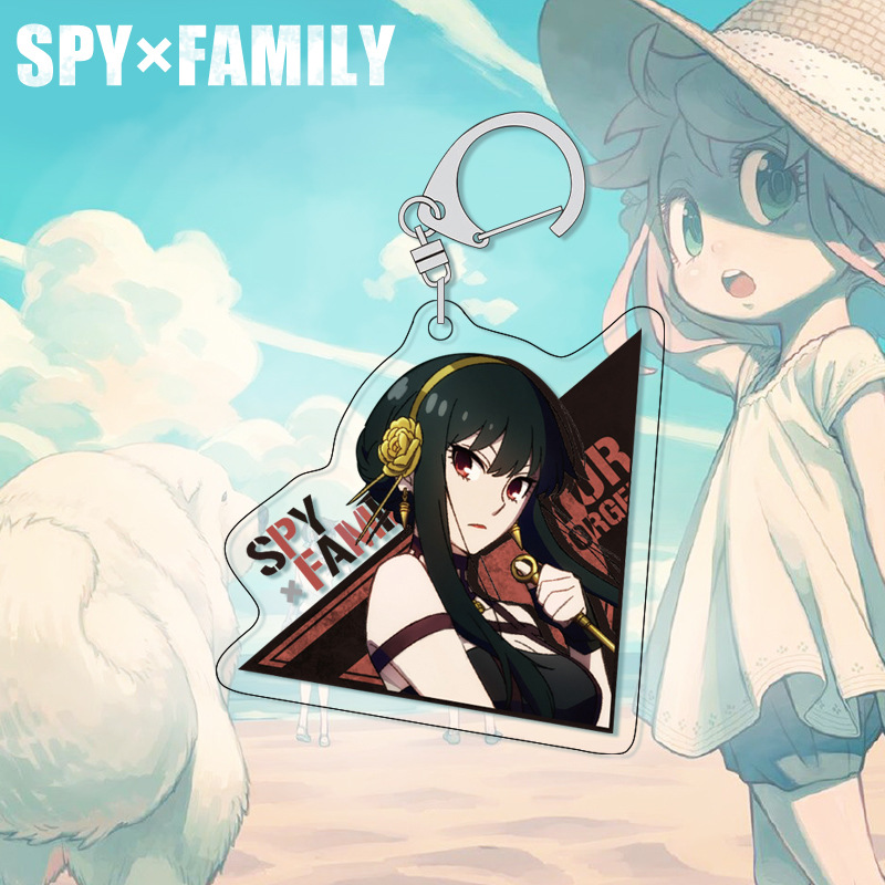 Chaveiro SPY×FAMILY Anya, Ping - Anime Merchandise Keychains avaliação e preço