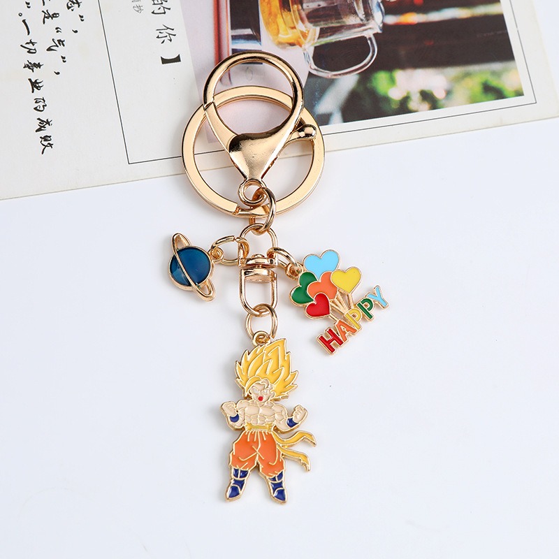 Novo Chaveiro de Metal Criativ - Anime Merchandise Keychains avaliação e preço
