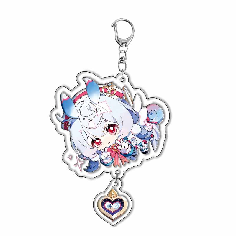 Chaveiro de Acrílico Genshin I - Anime Merchandise Keychains avaliação e preço