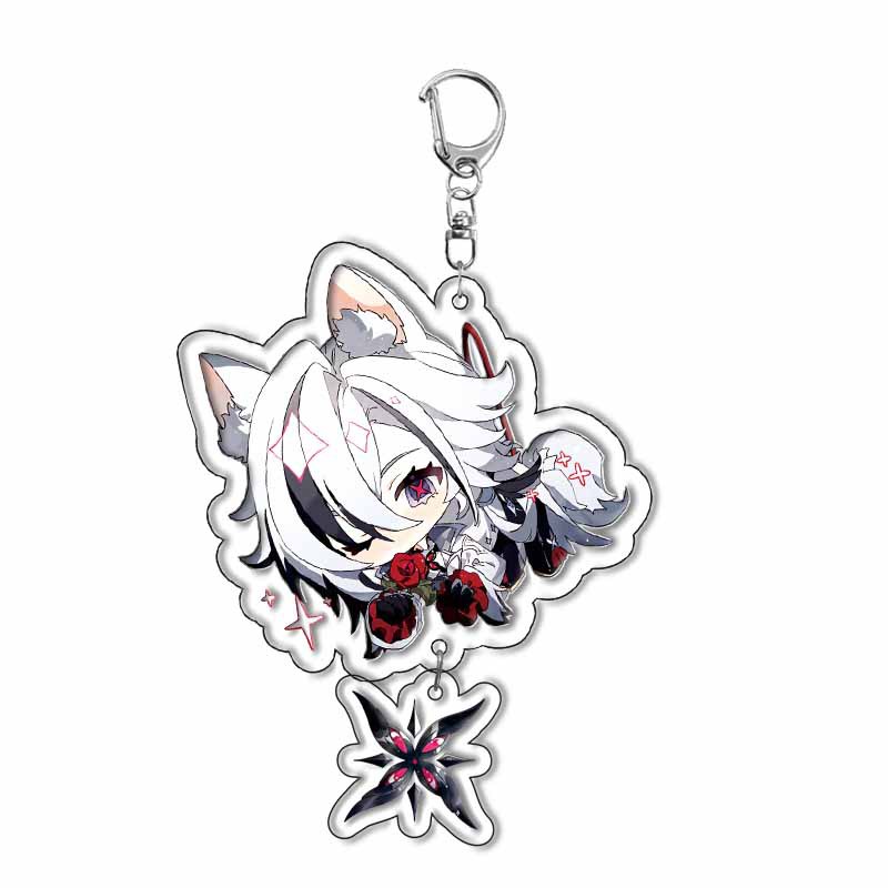 Chaveiro de Acrílico Genshin I - Anime Merchandise Keychains avaliação e preço