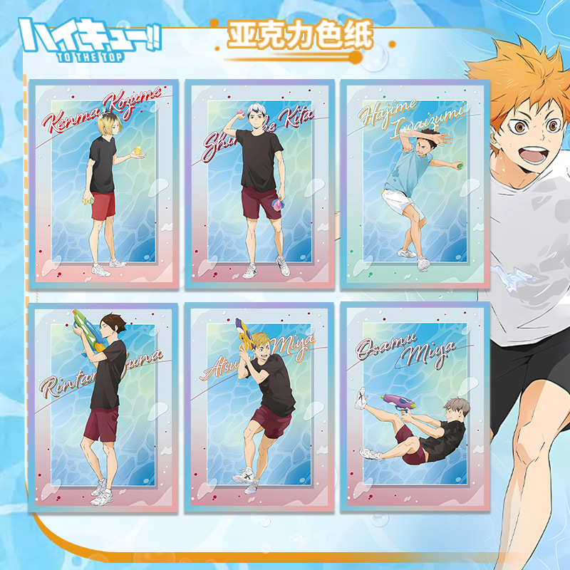 Haikyuu voleibol anime acrílic - Anime Merchandise Haikyuu avaliação e preço