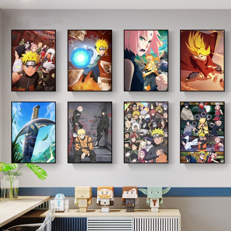 Pôster Naruto em Tela para Dec - Anime Merchandise Sales avaliação e preço